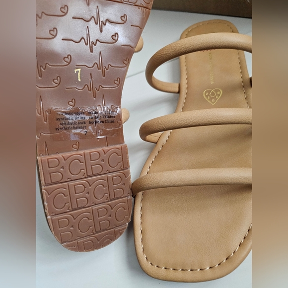 BC Side Hustle Sandal VACCHETTA V-LEATHER SIZE 7 - Picture 3 of 7